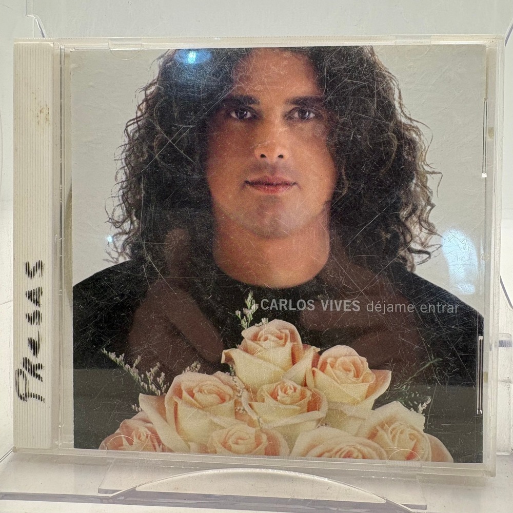 Carlos Vives Dejame Entrar CD 2001 Latin Pop Vallenato‎ EMI 724353595623